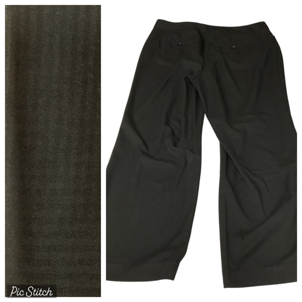 Alfani Classic Women's Wide-Leg Dress Pants Size 14W Professional Office